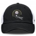 Бейсболка Pittsburgh Steelers Fanatics Black/White Vintage Trucker