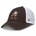 Бейсболка Cleveland Browns Fanatics Brown/White Vintage Trucker