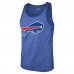 Майка Josh Allen Buffalo Bills Majestic Threads Tri-Blend Player Name & Number - Royal