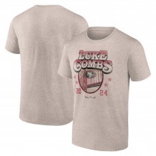 Футболка Luke Combs x San Francisco 49ers Growin Up and Gettin Old Tour - Tan