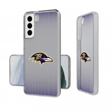 Baltimore Ravens Linen Logo Galaxy Clear Case