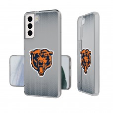 Chicago Bears Linen Logo Galaxy Clear Case