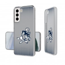 Dallas Cowboys Linen Logo Galaxy Clear Case