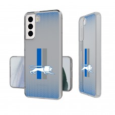 Detroit Lions Linen Logo Galaxy Clear Case