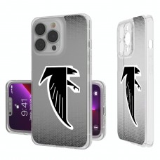 Atlanta Falcons Linen Logo iPhone Clear Case