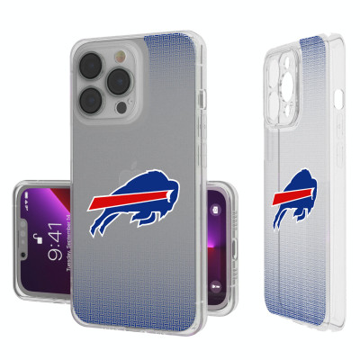 Buffalo Bills Linen Logo iPhone Clear Case