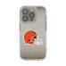 Cleveland Browns Linen Logo iPhone Clear Case Cleveland Browns Linen Logo iPhone Clear Case
