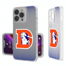 Denver Broncos Linen Logo iPhone Clear Case Denver Broncos Linen Logo iPhone Clear Case