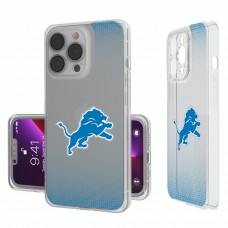 Detroit Lions Linen Logo iPhone Clear Case
