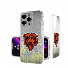Chicago Bears Linen Logo iPhone Glitter Case