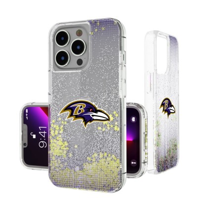 Baltimore Ravens Linen Logo iPhone Glitter Case