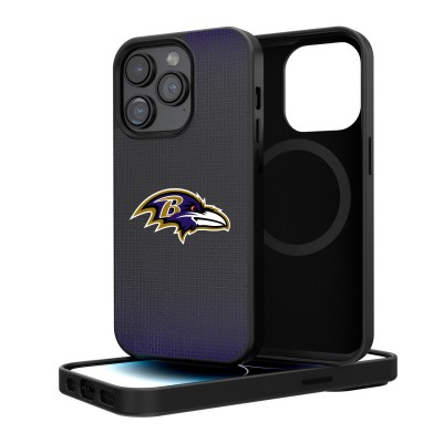 Baltimore Ravens Linen Logo iPhone Magnetic Bump Case