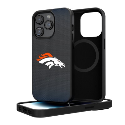 Denver Broncos Linen Logo iPhone Magnetic Bump Case