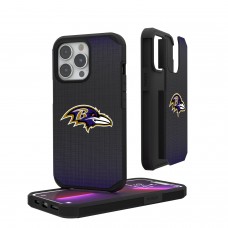 Baltimore Ravens Linen Logo iPhone Rugged Case