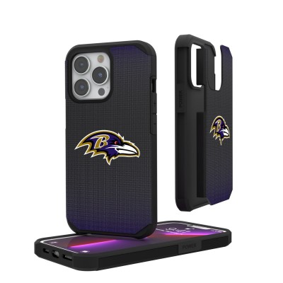 Baltimore Ravens Linen Logo iPhone Rugged Case