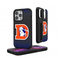 Denver Broncos Linen Logo iPhone Rugged Case
