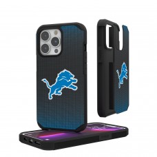 Detroit Lions Linen Logo iPhone Rugged Case