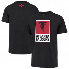 Футболка Atlanta Falcons 47 Black Sixty-Six Collection Franklin