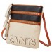 Сумка через плечо New Orleans Saints Dooney & Bourke Infield Triple Zip