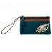 Philadelphia Eagles Dooney & Bourke Infield Double-Zip Wristlet