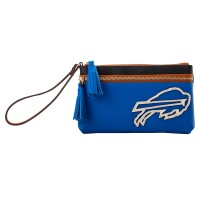 Buffalo Bills Dooney & Bourke Infield Double-Zip Wristlet