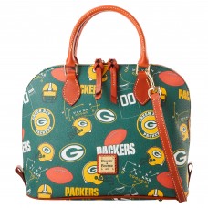 Green Bay Packers Dooney & Bourke Game Day Zip Zip Satchel