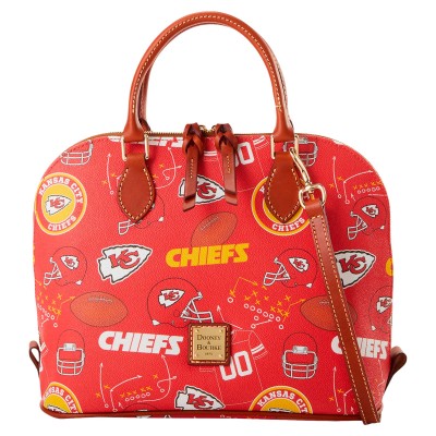 Kansas City Chiefs Dooney & Bourke Game Day Zip Zip Satchel