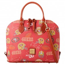 San Francisco 49ers Dooney & Bourke Game Day Zip Zip Satchel