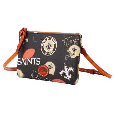 Сумка через плечо New Orleans Saints Dooney & Bourke Top Zip