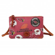 Arizona Cardinals Dooney & Bourke Top Zip Crossbody Purse