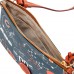 Chicago Bears Dooney & Bourke Top Zip Crossbody Purse
