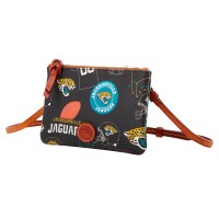 Jacksonville Jaguars Dooney & Bourke Top Zip Crossbody Purse