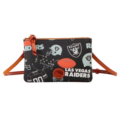 Сумка через плечо Las Vegas Raiders Dooney & Bourke Top Zip