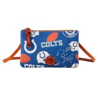 Indianapolis Colts Dooney & Bourke Top Zip Crossbody Purse