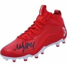 Marshawn Lynch Seattle Seahawks Autographed Fanatics Authentic Red Beast Mode B.T.A Elite Football Cleat - Left Foot