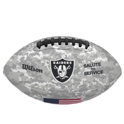 Las Vegas Raiders 2024 Salute to Service Wilson Pro Football