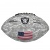 Las Vegas Raiders 2024 Salute to Service Wilson Pro Football