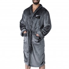 Unisex Las Vegas Raiders The Northwest Group Gray Snipe Personalized Robe