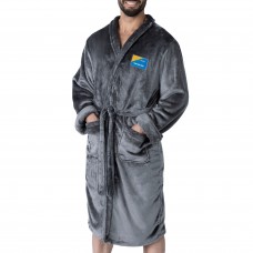 Unisex Los Angeles Chargers The Northwest Group Gray Snipe Personalized Robe Unisex Los Angeles Chargers The Northwest Group Gray Snipe Personalized Robe