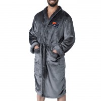Unisex Chicago Bears The Northwest Group Gray Snipe Personalized Robe