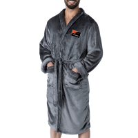Unisex Cincinnati Bengals The Northwest Group Gray Snipe Personalized Robe