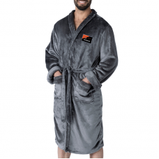 Unisex Cincinnati Bengals The Northwest Group Gray Snipe Personalized Robe