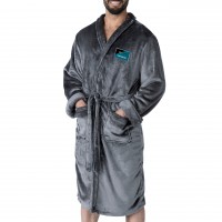 Unisex Jacksonville Jaguars The Northwest Group Gray Snipe Personalized Robe