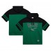 Толстовка Philadelphia Eagles Mitchell & Ness  Off Field Vintage Logo Short Sleeve - Kelly Green