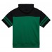Толстовка Philadelphia Eagles Mitchell & Ness  Off Field Vintage Logo Short Sleeve - Kelly Green