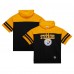 Толстовка Pittsburgh Steelers Mitchell & Ness  Off Field Vintage Logo Short Sleeve - Black