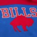 Футболка с капюшоном Buffalo Bills Mitchell & Ness Royal Off Field Vintage Logo