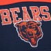 Футболка с капюшоном Chicago Bears Mitchell & Ness  Off Field Vintage Logo - Navy
