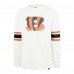 Cincinnati Bengals 47 White Gridiron Premier Brex Long Sleeve T-Shirt
