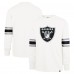 Футболка с длинным рукавом Las Vegas Raiders 47 Gridiron Premier Brex - White